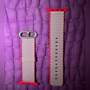 red blue and white apple watch band 42mm / 44mm / 45 mm / 49mm